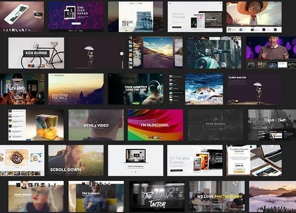 Revolution Slider Hero Templates